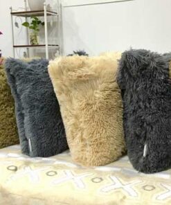 Các mẫu gối tựa Sofa lông cừu tổng hợp cao cấp