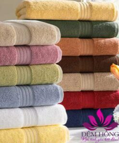 Nhận đặt khăn tắm khách sạn với đủ màu sắc