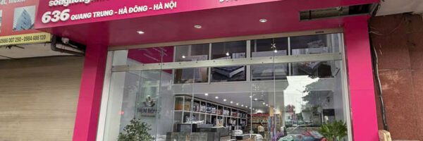 Showroom chăn ga gối Đệm Hồng 636 Quang Trung Hà Đông