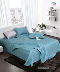 Bộ chăn ga gối Sông Hồng Basic mã mầu SH_BC26-201